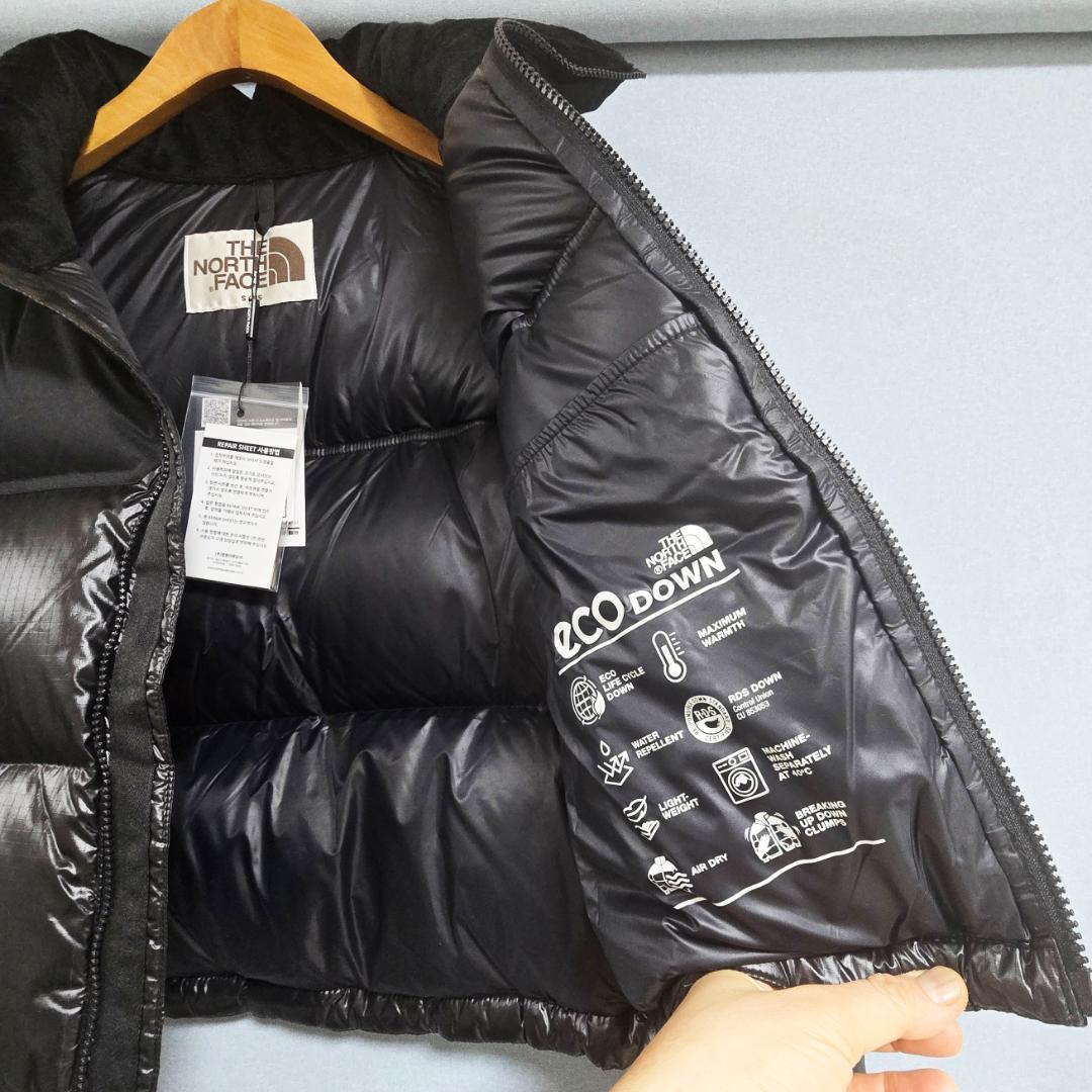 THE NORTH FACE ブラック ダウンジャケット　韓国　85（S）