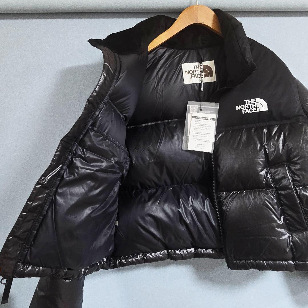 THE NORTH FACE ブラック ダウンジャケット　韓国　85（S）