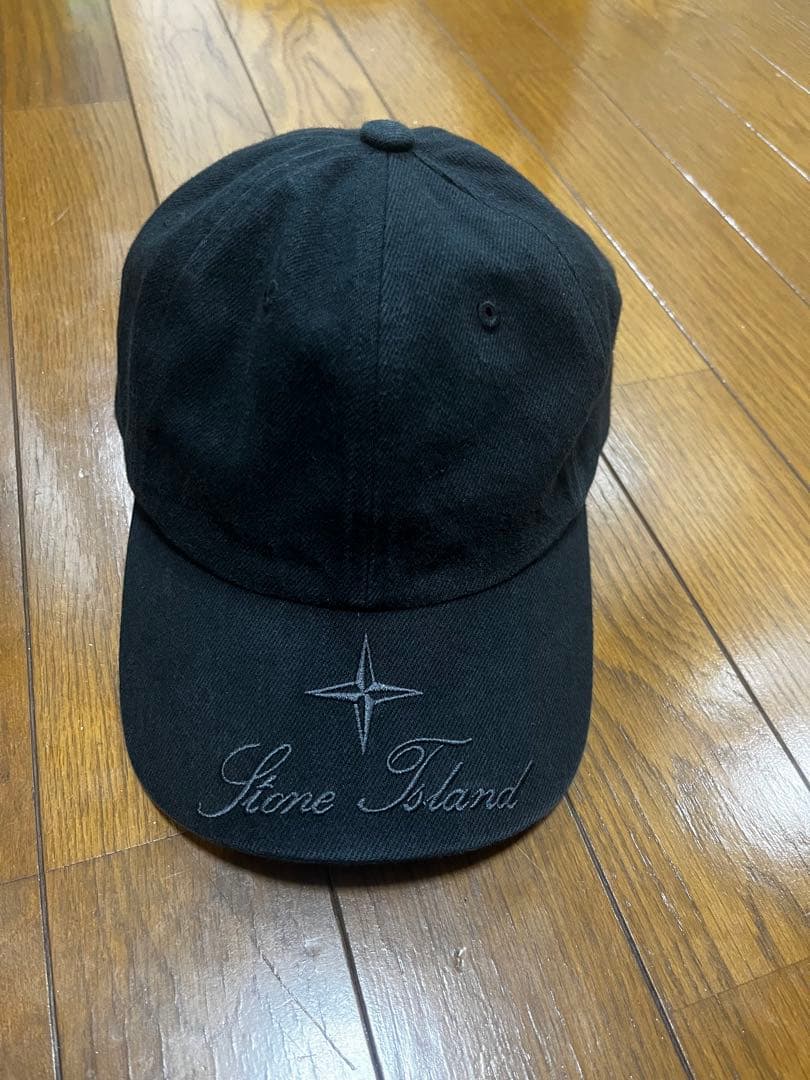 SUPREME ×Stone  Denim 6-Panel Cap