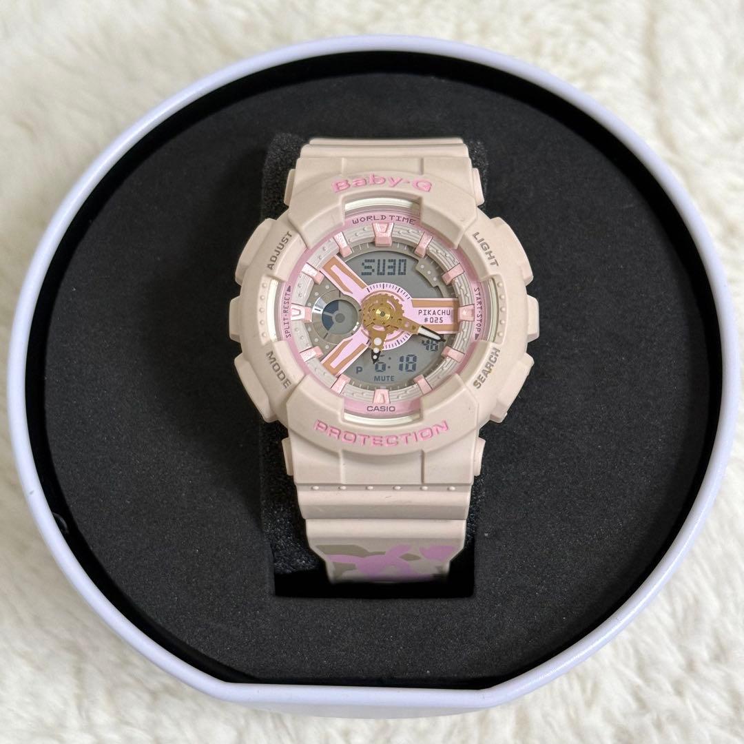 CASIO BABY-G 腕時計 ポケモンコラボ 限定ピカチュウ BA-110