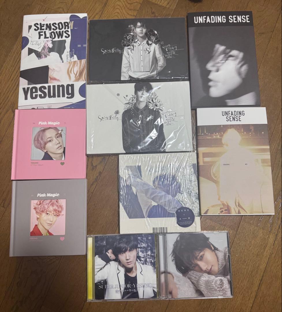 super junior イェソン アルバム　トレカ　セット