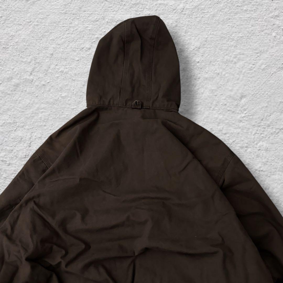 vintageダックパーカーアクティブジャケット90s古着vintageブラウン
