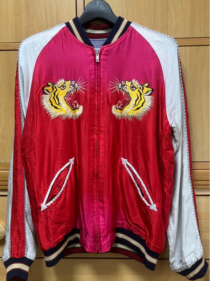 【極美品】着画あり　テーラー東洋　スカジャン　TT14468-165 【S】