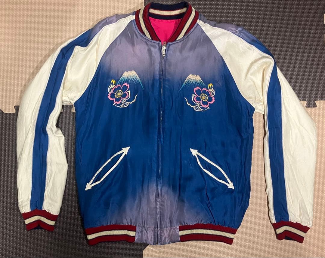 【極美品】着画あり　テーラー東洋　スカジャン　TT14468-165 【S】