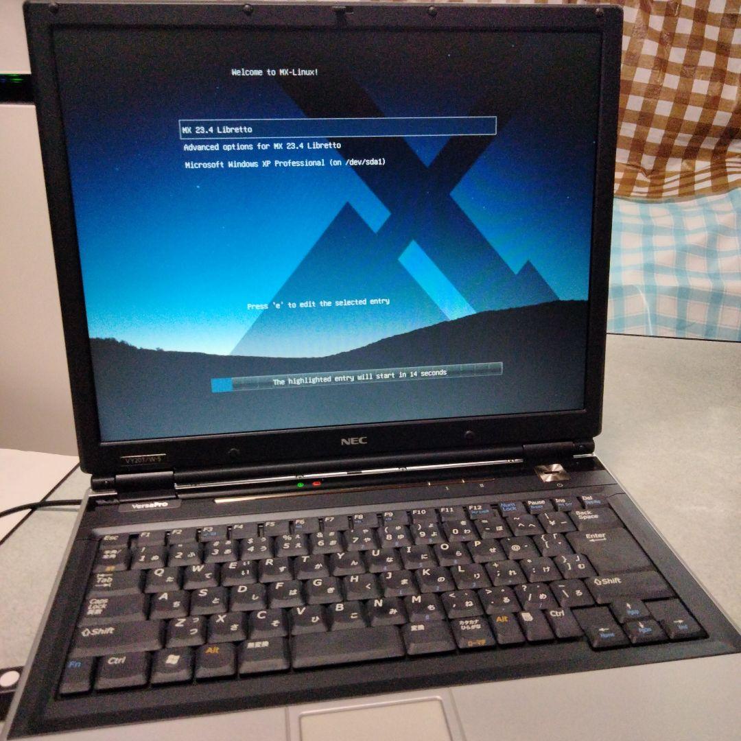 Windowsノート本体 NEC VersaPro VY20TWZ75