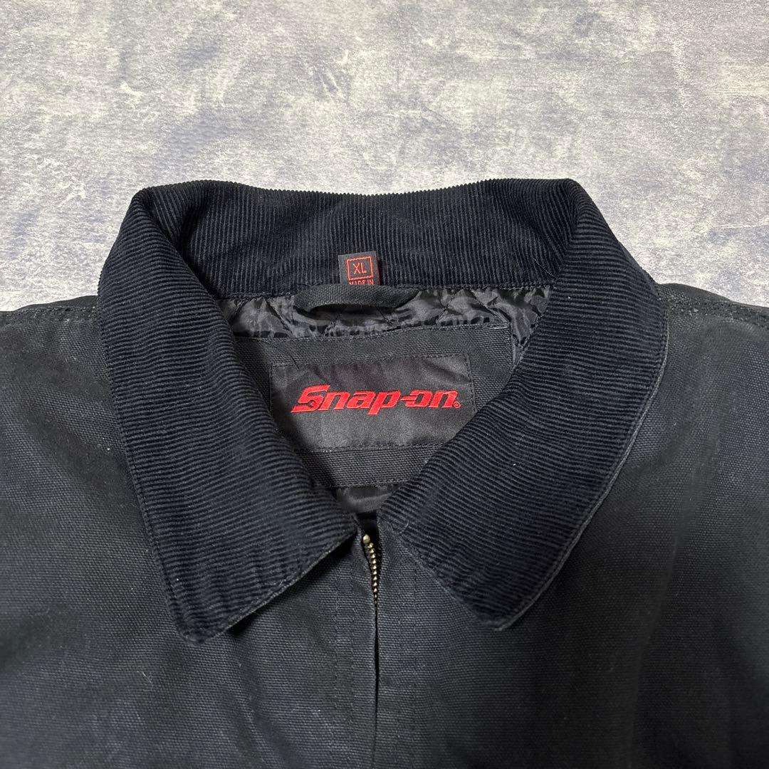 カズ！スナップオン Snap-on デトロイトジャケット ブルゾン 刺繍ロ