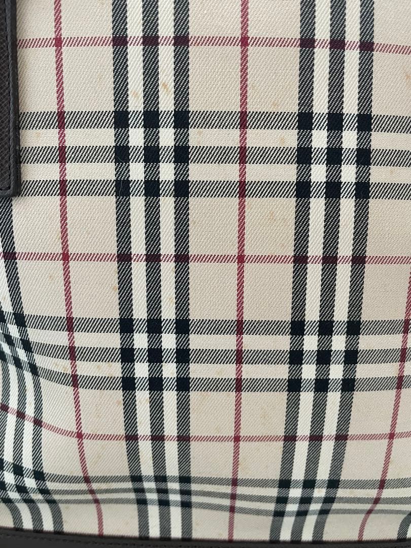 Burberry チェック柄 トートバッグ