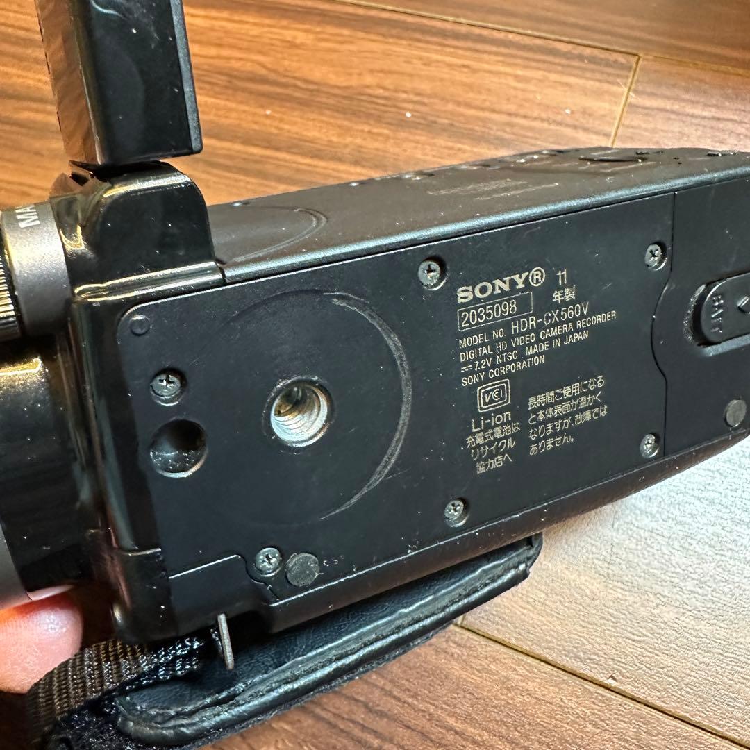 SONY HDR-CX560V ビデオカメラ 2033
