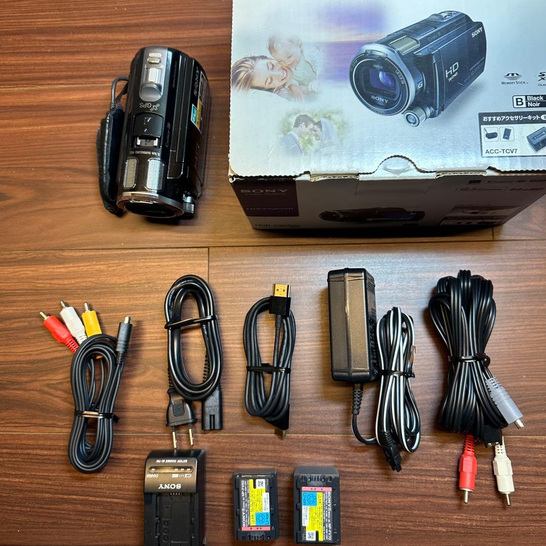 SONY HDR-CX560V ビデオカメラ 2033