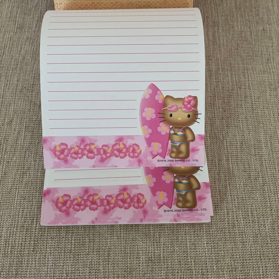 レア！ 日焼けキティサーフボード メモ帳