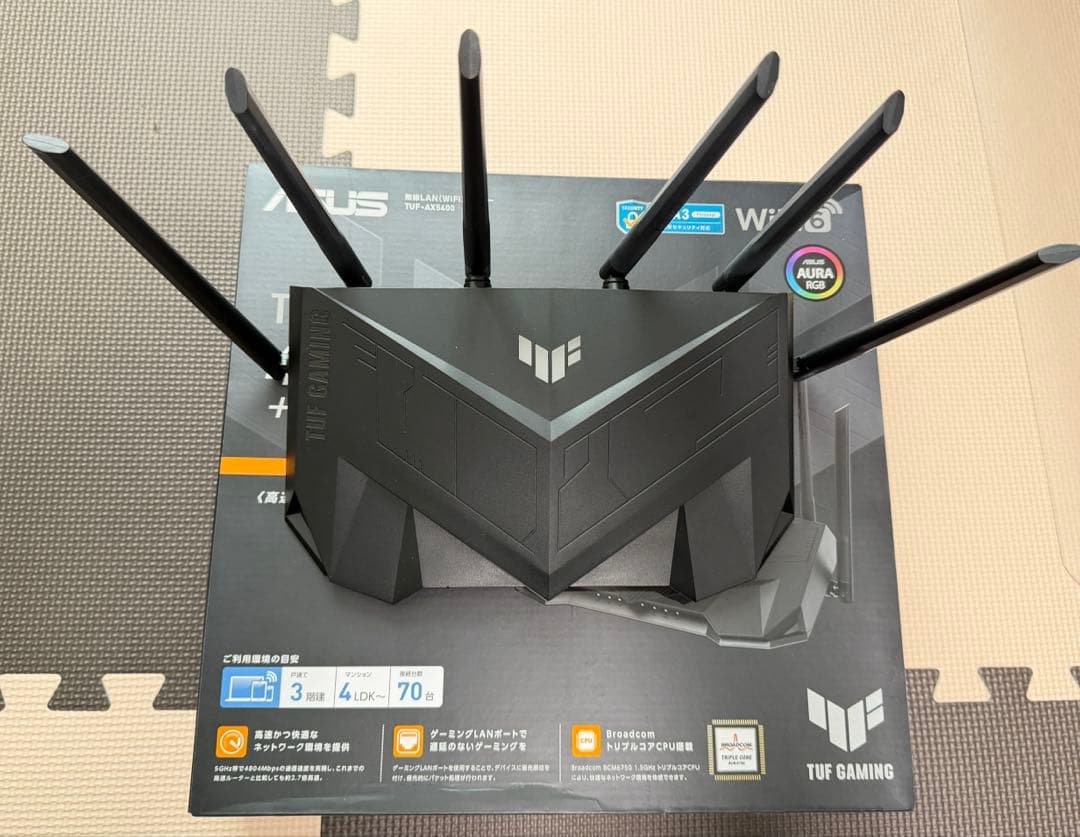 ASUS TUF Gaming AX5400 ルーター