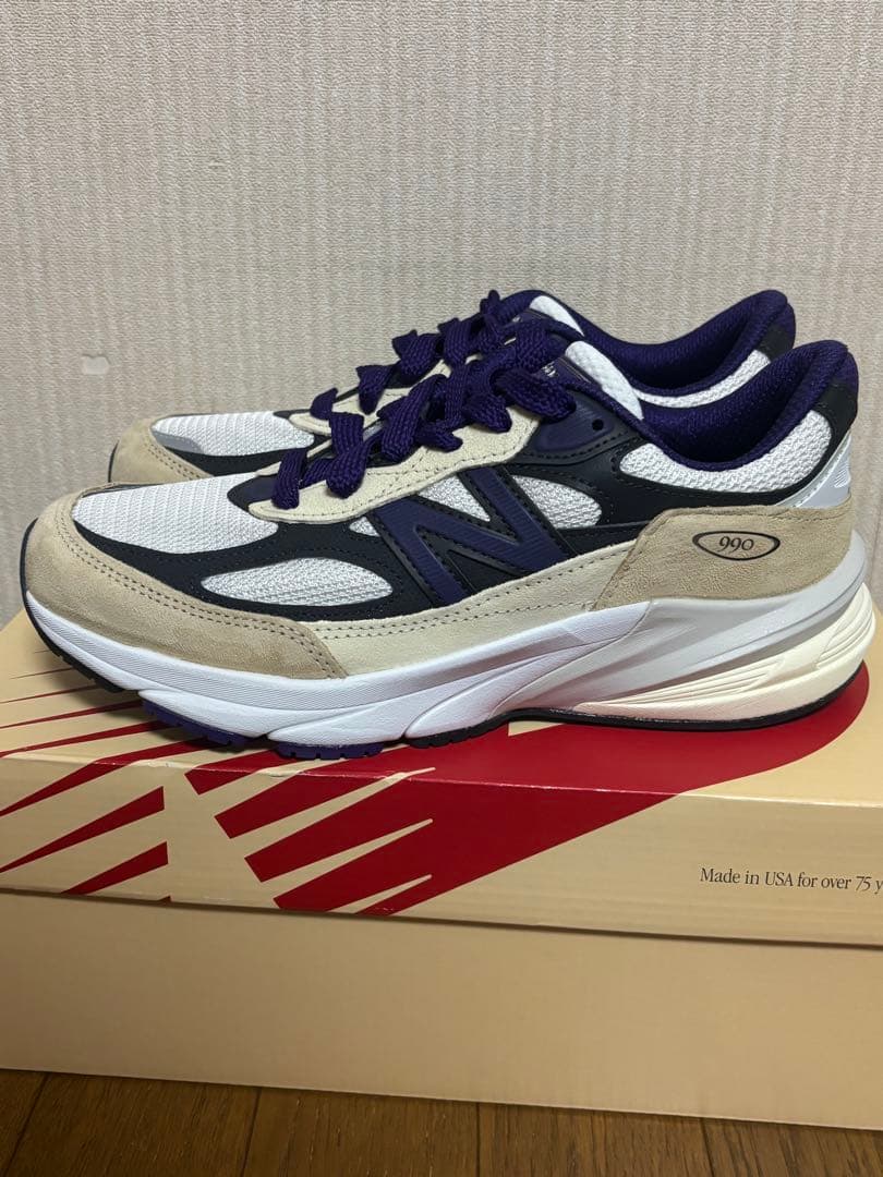 ニューバランス New Balance25.5cm U990WB6 スニーカー