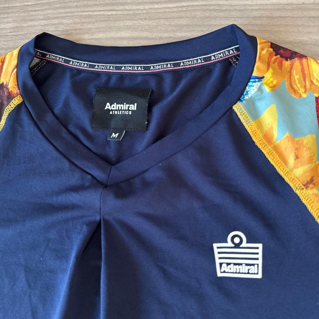 レア❣️アドミラル レディーステニスウェア ゲームシャツ＆ひまわり柄スカート