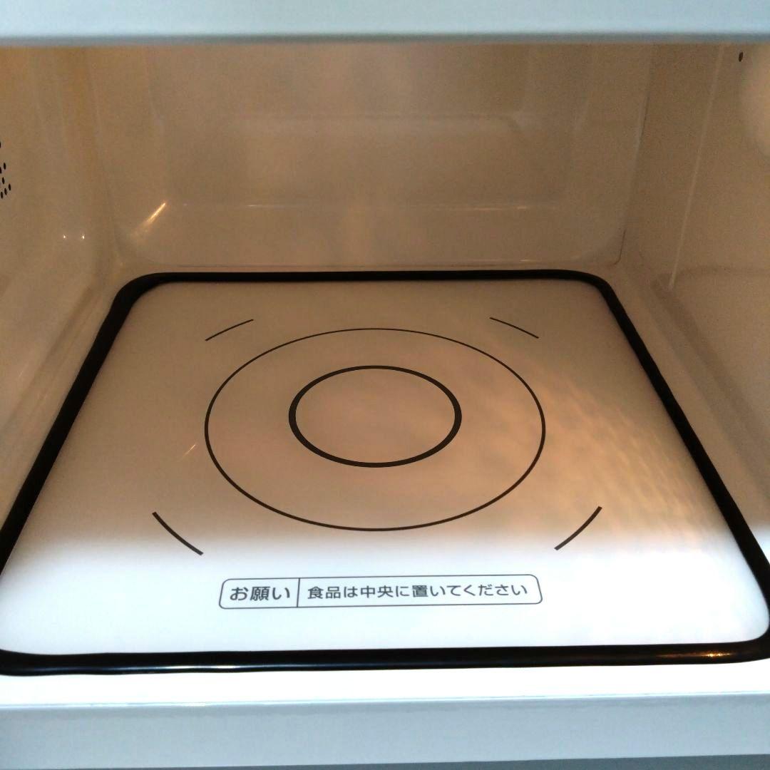 【美品】DR-LD20W ツインバード フラット 単機能電子レンジ ホワイト