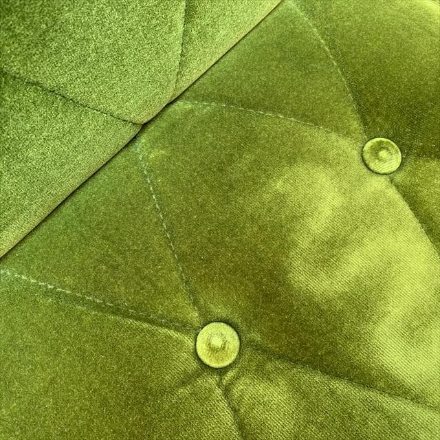 カリモク60 カフェチェア モケットグリーン