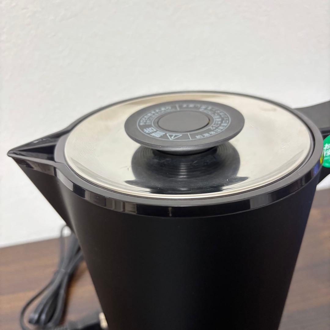 保証付★タイガー魔法瓶 電気ケトル 温度調節 PTQ-A100KO ブラック