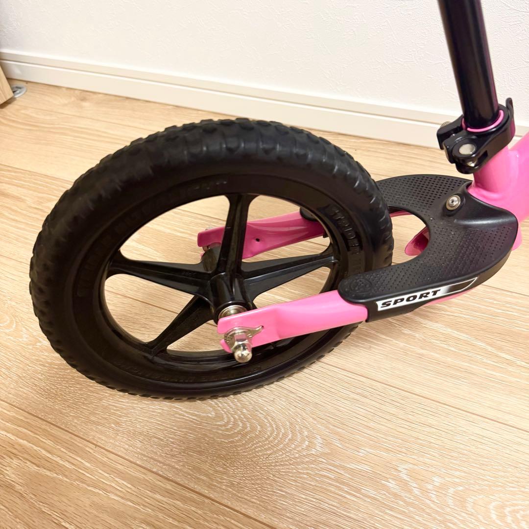 【付属品あり】STRIDER ストライダー12バランスバイク ピンク