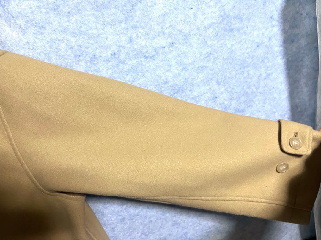 グラニフ イカク バックスタイル ダッフルコート ベージュ Lサイズ