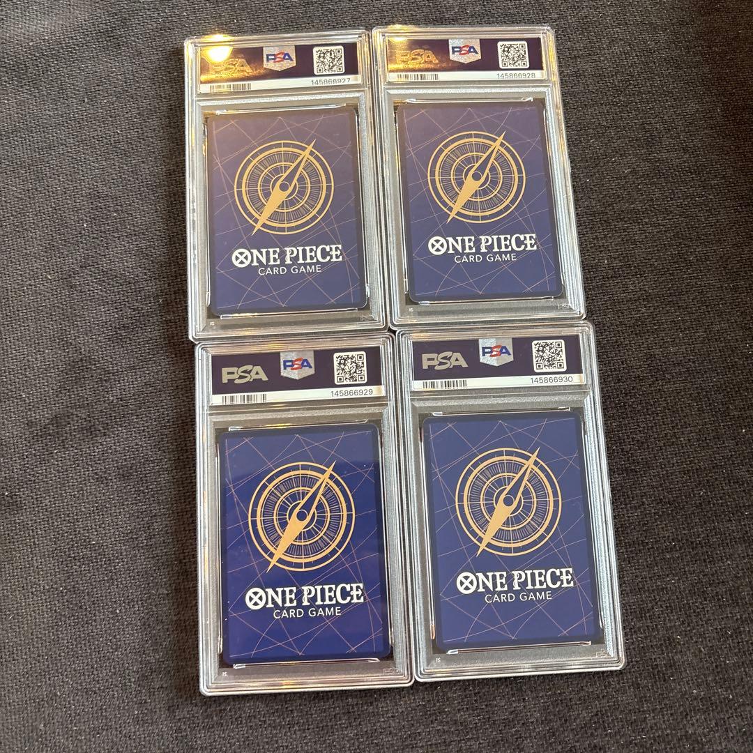 PSA10 ロロノア・ゾロ ST21-015 フラッグシップバトル　4連番