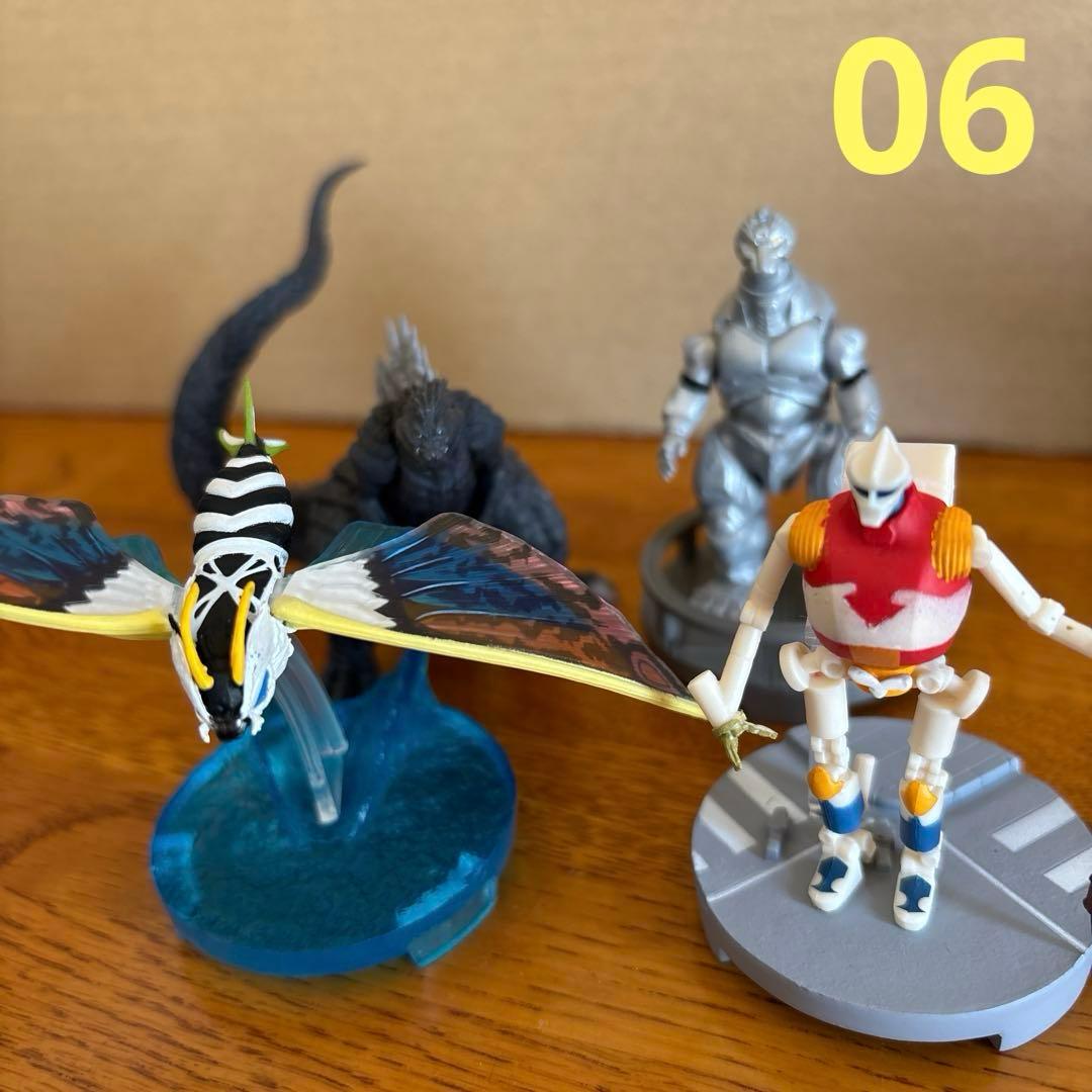 ガシャポン ゴジラHG D+ 01〜07 28体コンプリート ブックレット付き