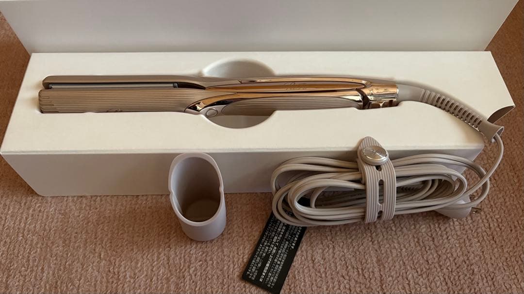 リファReFa ストレートアイロンプロ＋　 シャンパングレージュ