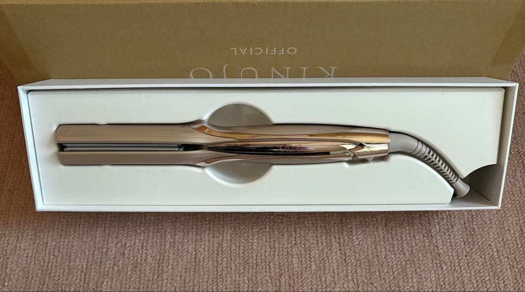 リファReFa ストレートアイロンプロ＋　 シャンパングレージュ