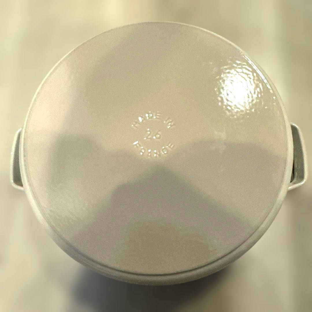 STAUB 26cm リネン　限定カラー　美品　正規品