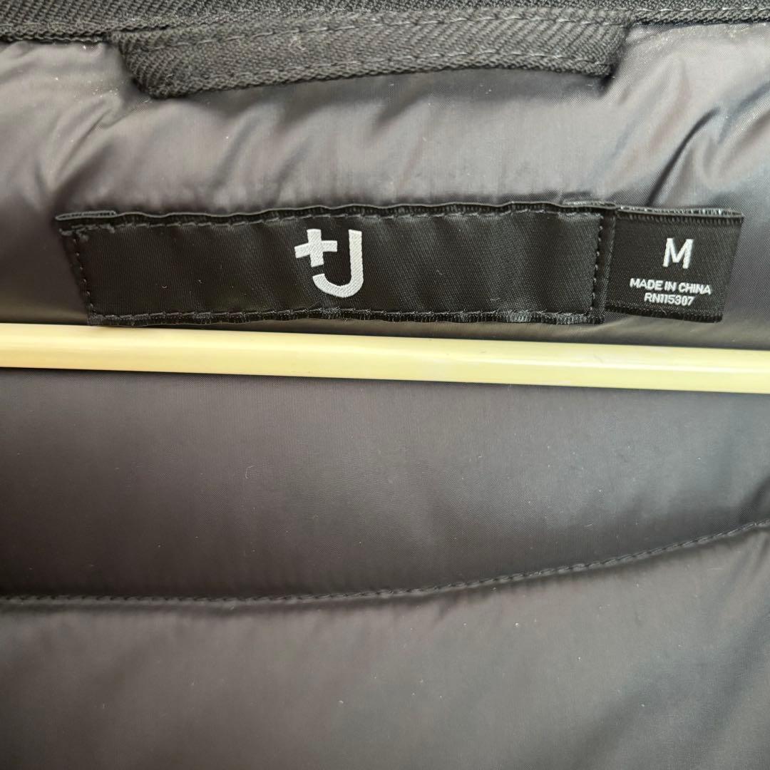 レア　初期　ユニクロ　+j ジルサンダー　ダウンショートパーカ　黒　ウール
