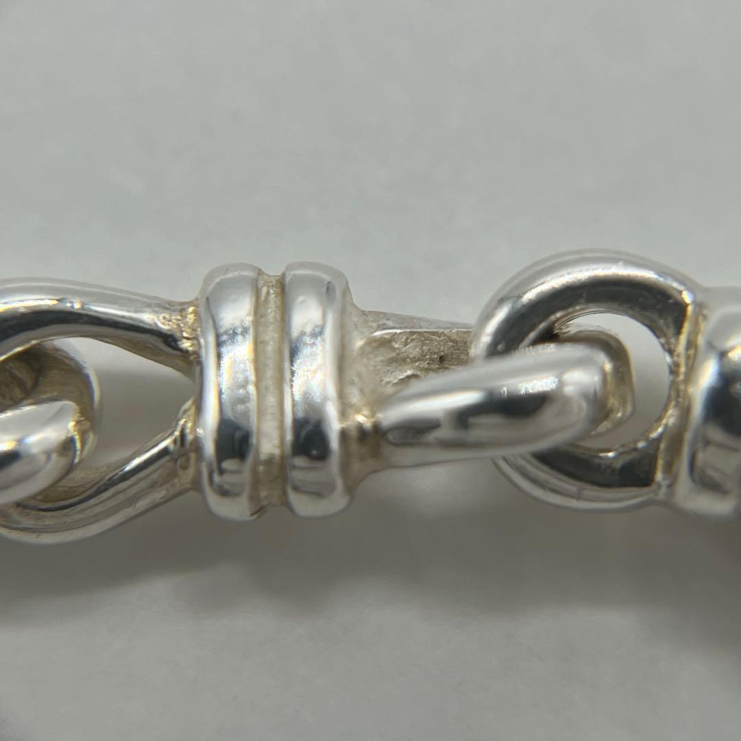 ティファニー TIFFANY ノットリンクチェーン IDブレスレット 希少