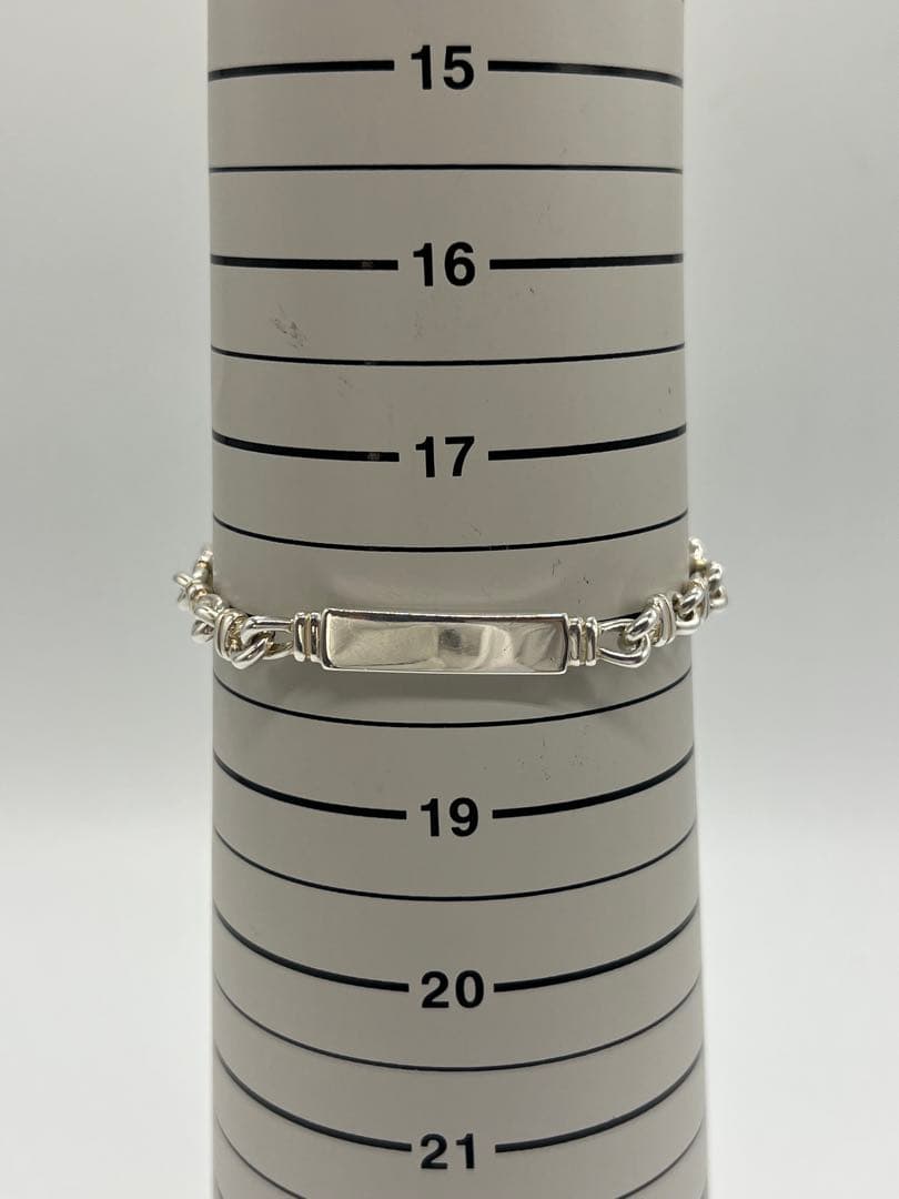 ティファニー TIFFANY ノットリンクチェーン IDブレスレット 希少