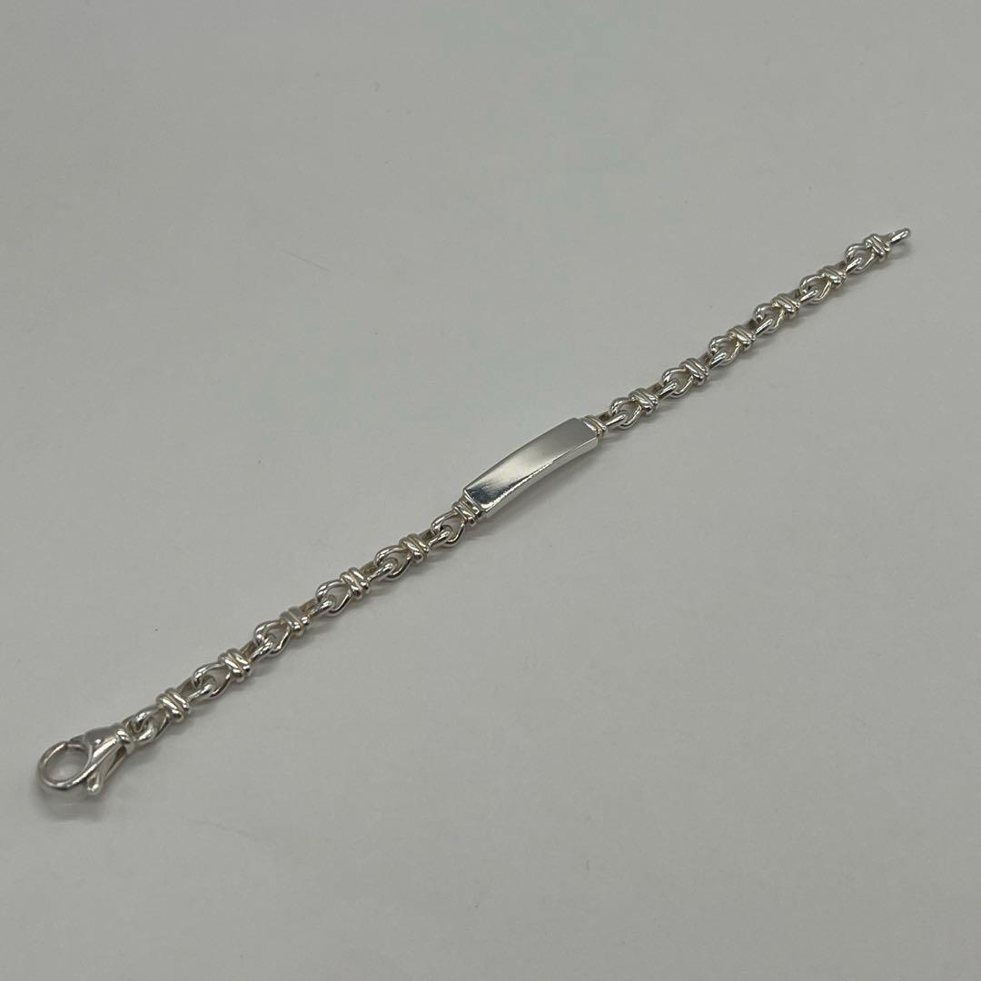 ティファニー TIFFANY ノットリンクチェーン IDブレスレット 希少