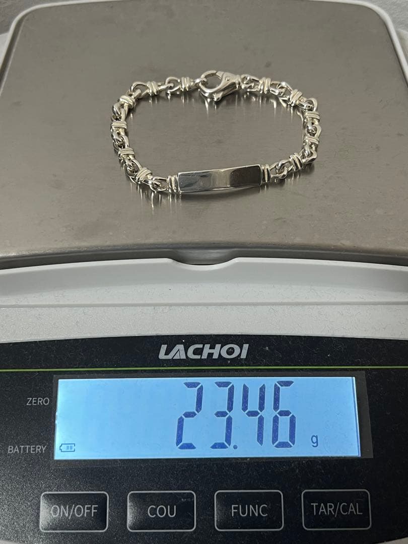 ティファニー TIFFANY ノットリンクチェーン IDブレスレット 希少