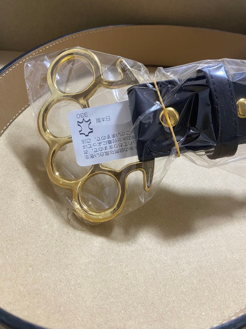 WACKO MARIA Johnny Leather Belt ベルト