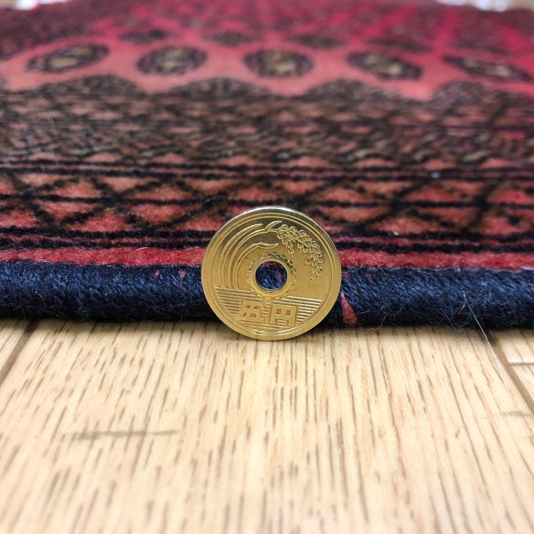 ペルシャ絨毯 ヴィンテージラグ 132×62cm 手織り オールドpersia