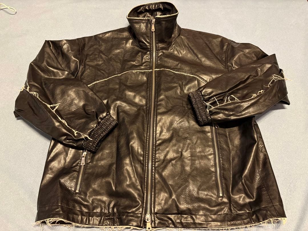 【美品】MAISON SPECIAL レザーブルゾン