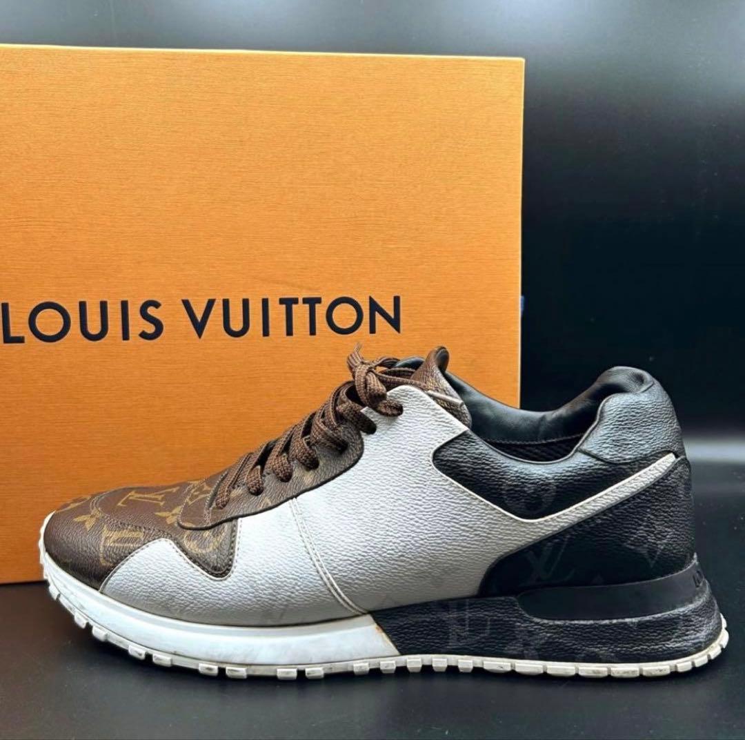 あーる【美品】ルイヴィトン ランアウェイ ライン スニーカー メンズ