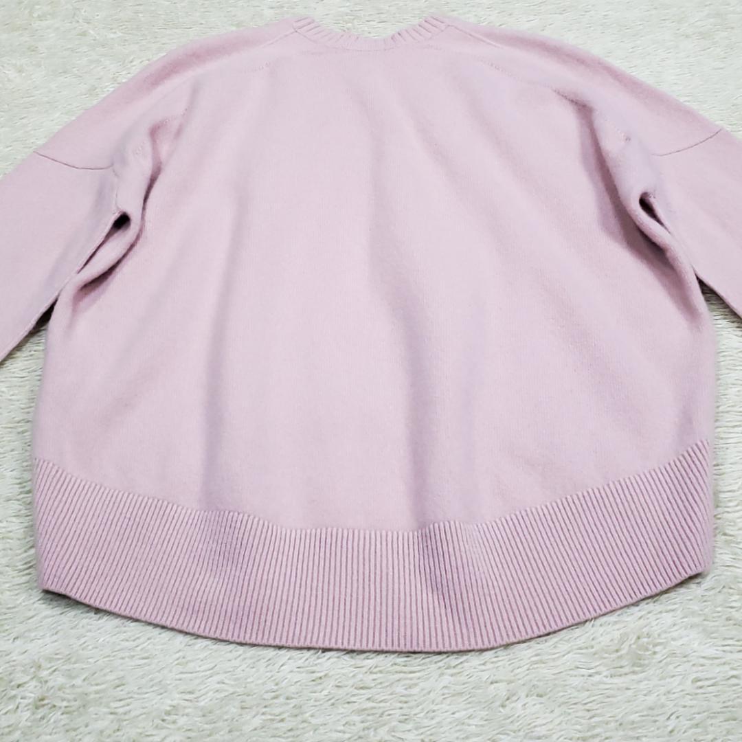 美品 トゥモローランド 金子綾コラボ ウールカシミヤ ニット プルオーバー L