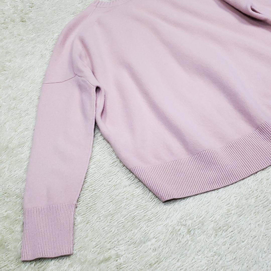 美品 トゥモローランド 金子綾コラボ ウールカシミヤ ニット プルオーバー L