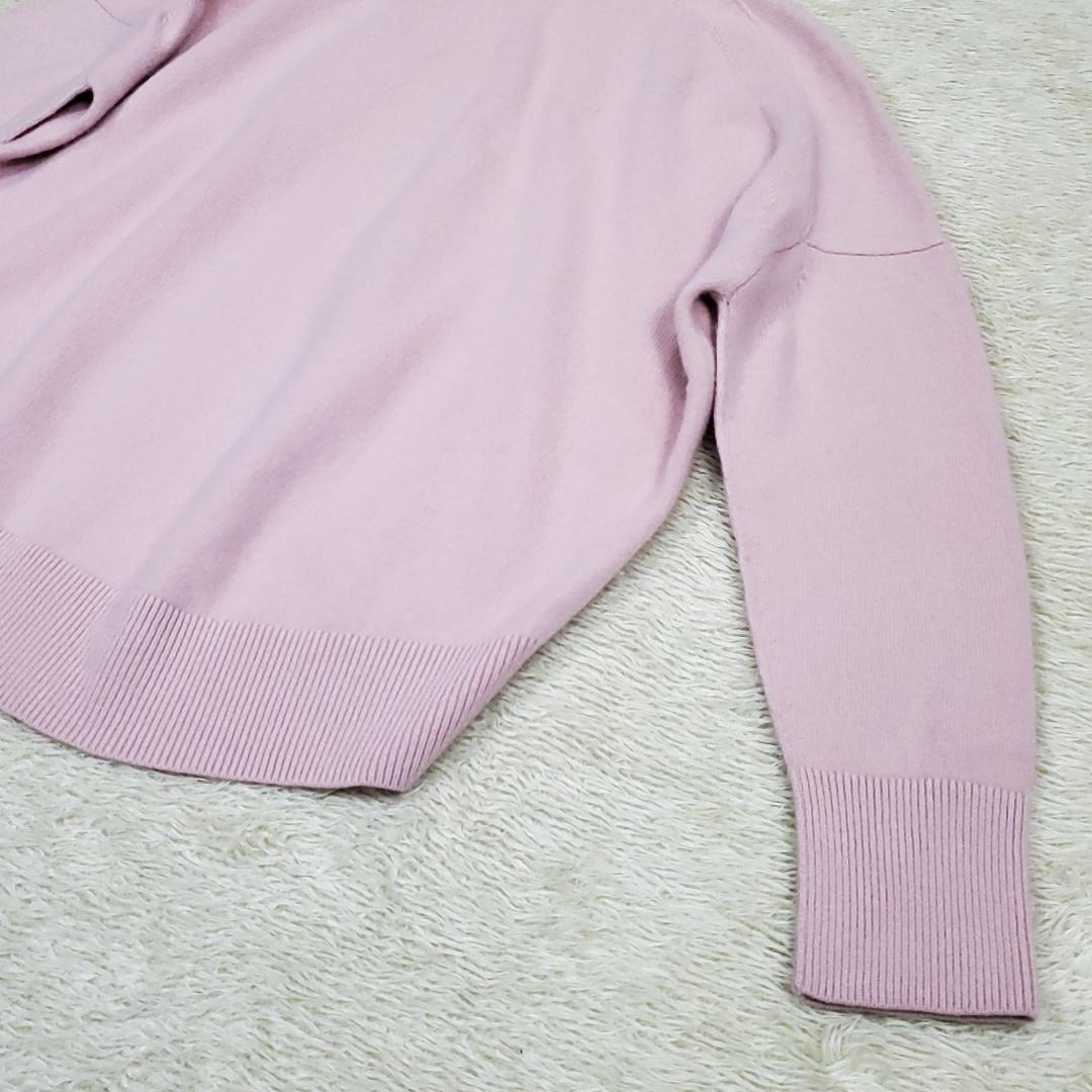 美品 トゥモローランド 金子綾コラボ ウールカシミヤ ニット プルオーバー L