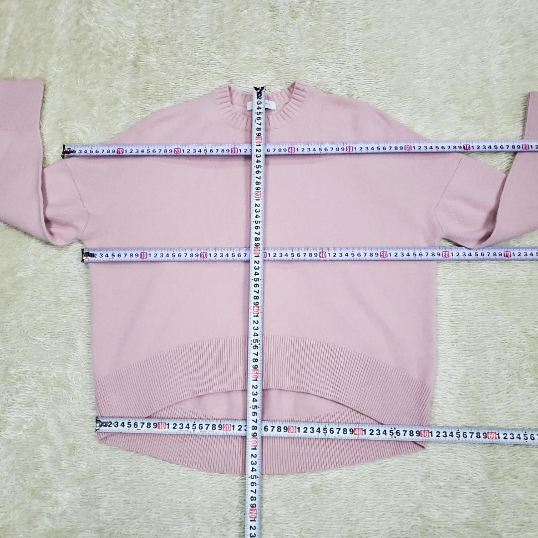 美品 トゥモローランド 金子綾コラボ ウールカシミヤ ニット プルオーバー L