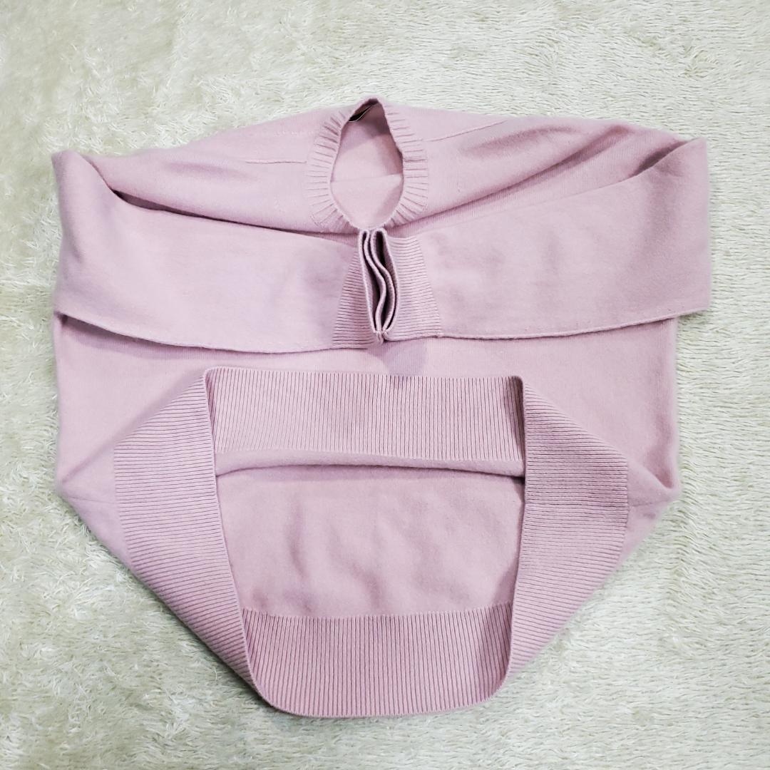 美品 トゥモローランド 金子綾コラボ ウールカシミヤ ニット プルオーバー L