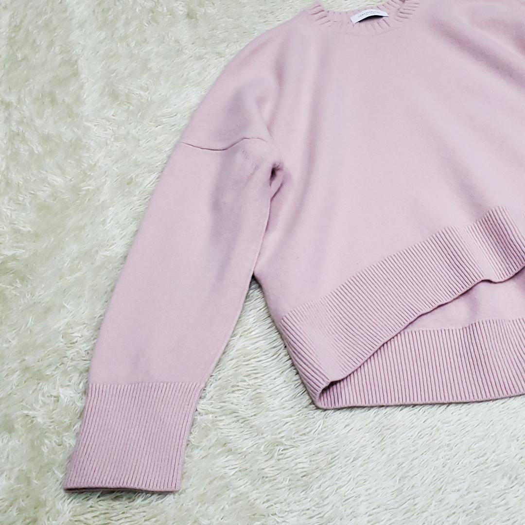 美品 トゥモローランド 金子綾コラボ ウールカシミヤ ニット プルオーバー L