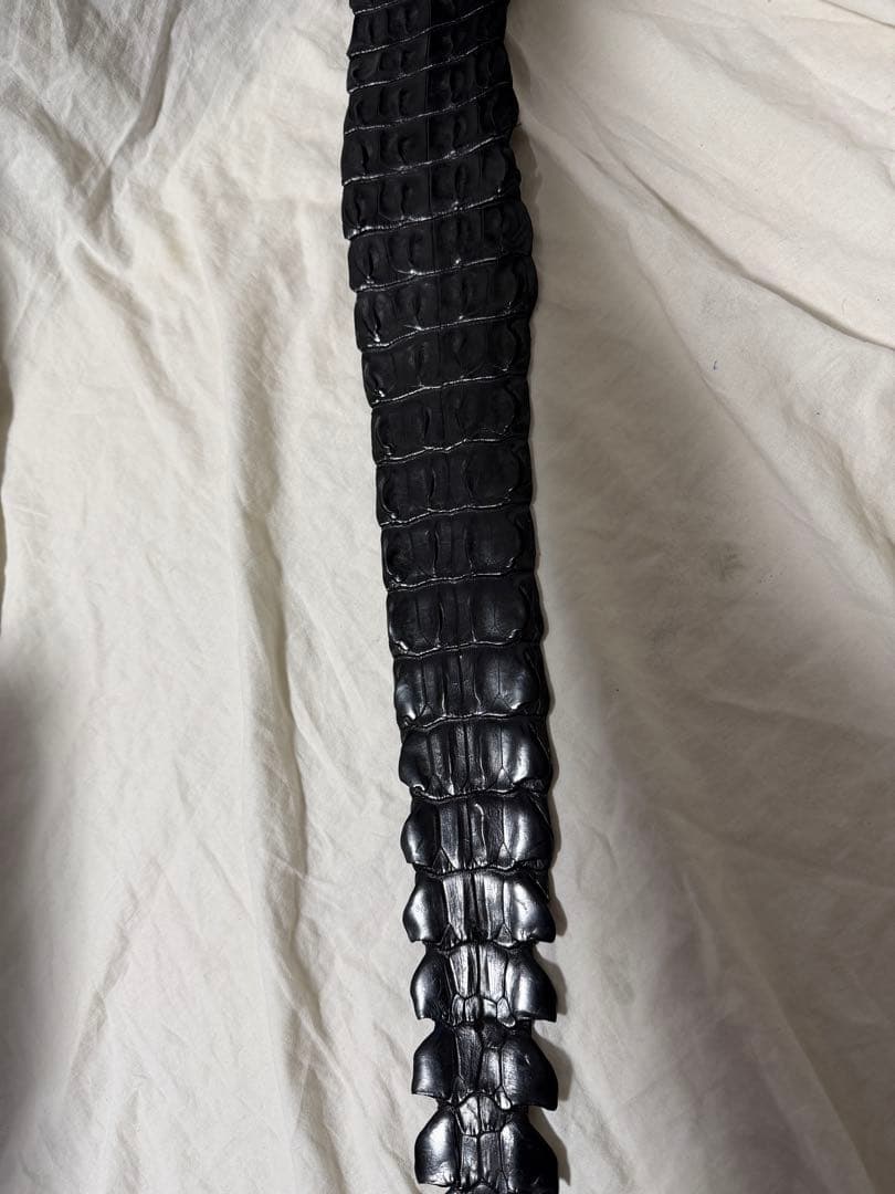 @*a様 GUCCIクロコダイルベルト全長112.5cm