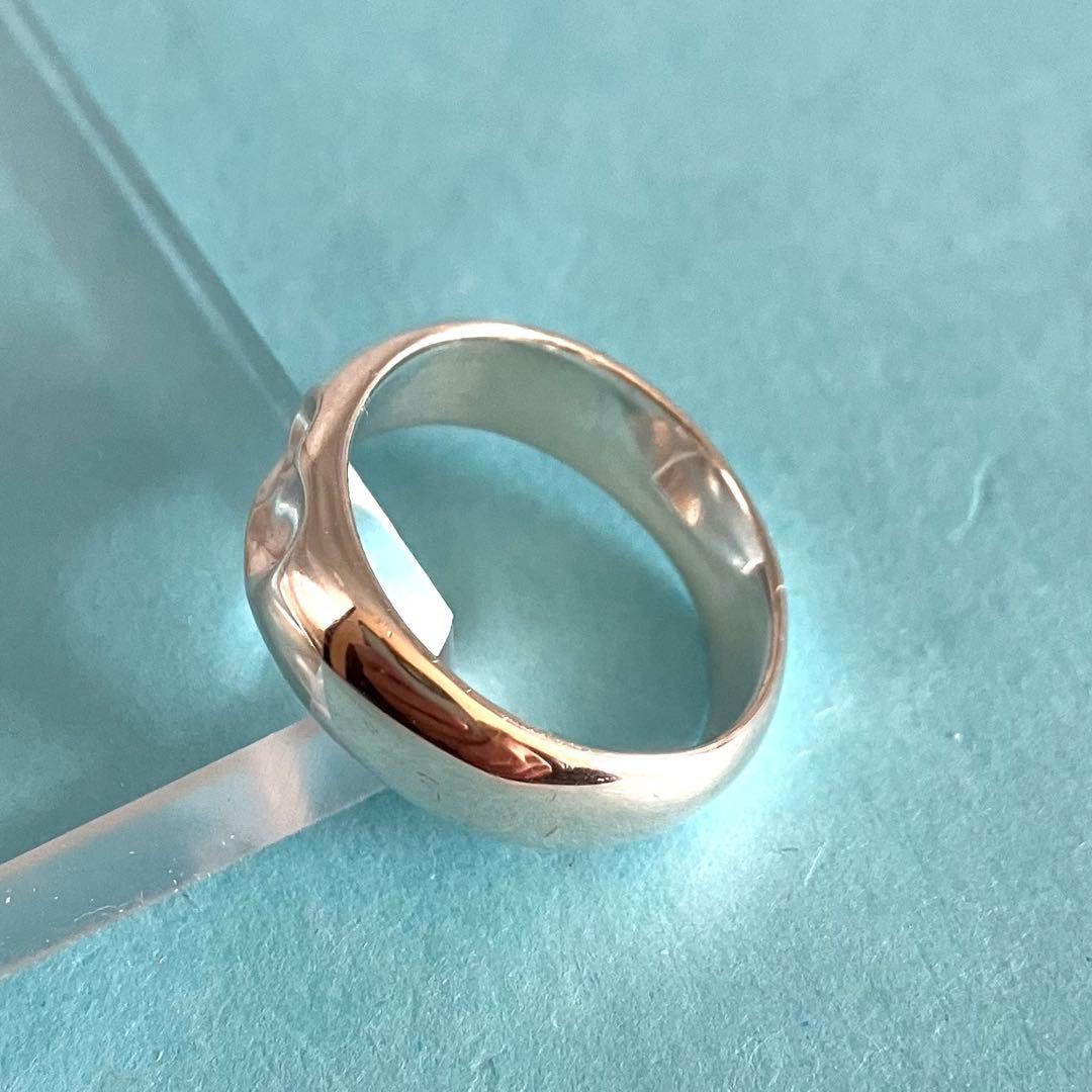 TIFFANY＆Co エルサ ペレッティ カーブドハート リング 14号 925