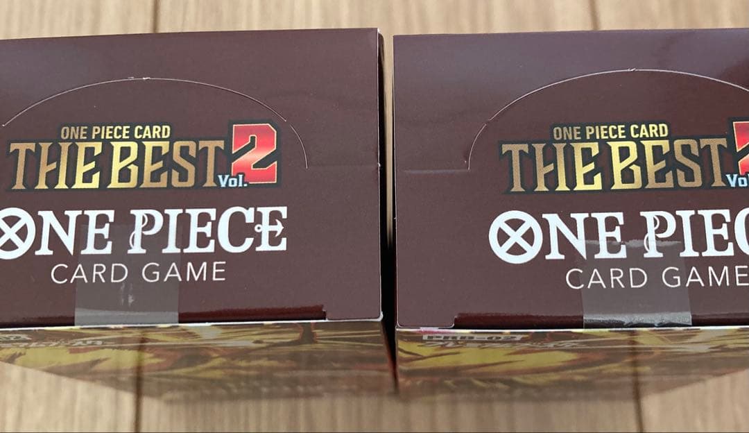 ワンピースカード　ザベスト2未開封2box