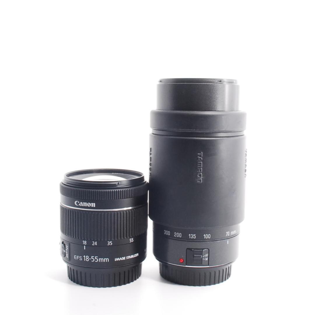 Canon Kiss X10✨一眼レフカメラ スマホ転送　ショット数少　Ｗレンズ