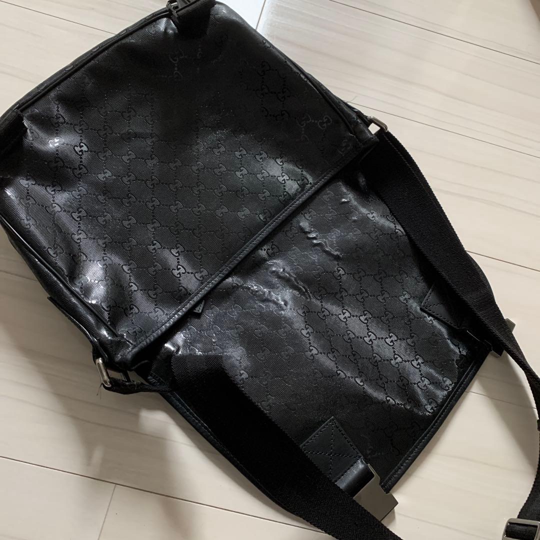 GUCCI グッチ GG柄 メッセンジャーバッグ ショルダーバッグ