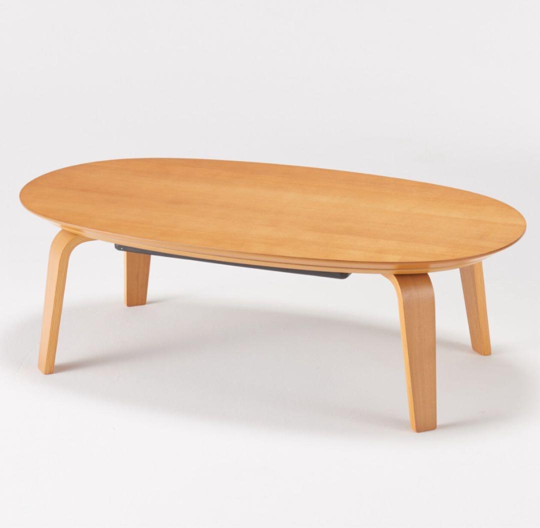 無印良品 楕円こたつ MJ-KDFS1100/N 2018年製 こたつ布団