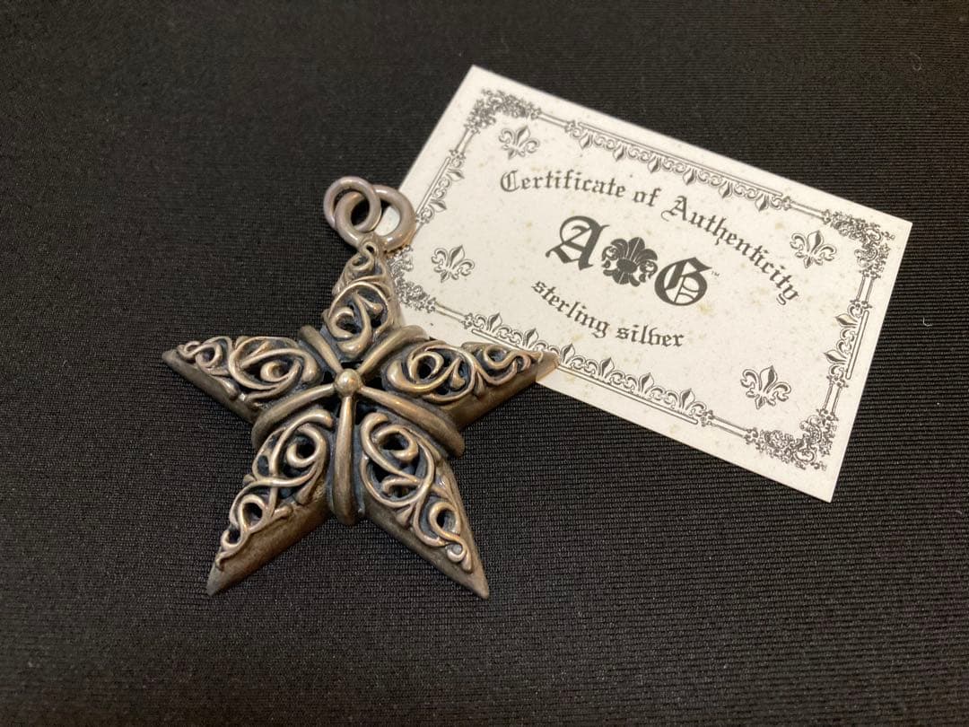 ☆年末年始セール☆ A&G ラージスターペンダント