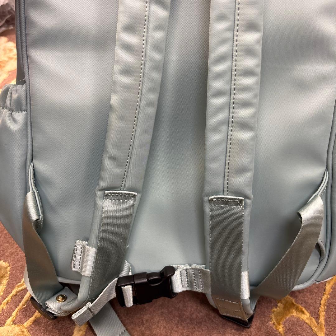 〜Plumeria〜TOCCA トッカ　大きめ　水色リボン装飾 リュック